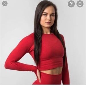 Alphalete long sleeve crop